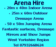 West Yorkshire Arena Hire