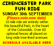 Cirencester Park Fun Ride Sunday 27th May 2012