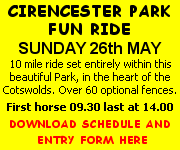 Cirencester Park Fun Ride Sunday 26th May 2013