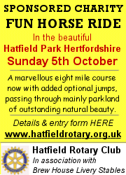 Hatfield Park Sponsored Ride Sunday 5th October 2008